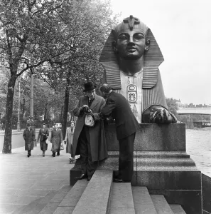 Photographer Prints: The Riddle of the Sphinx 21st May 1954 What exposure does one give near the river