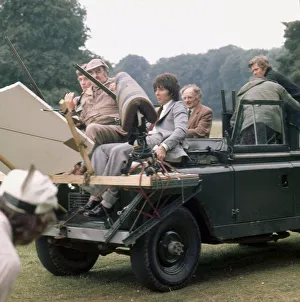 Right - Left Cliff Richard, Hugh Griffiths and Anthony Andrews seen here filming a scene