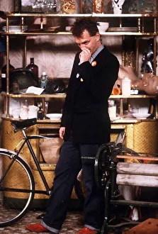 Rik Mayall actor in TV Progs The Young Ones - January 1982 In the role of Rik