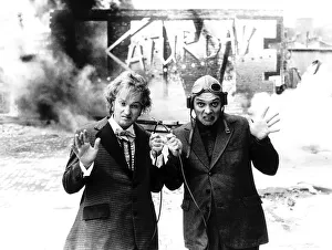 Rik Mayall and Adrian Edmundson as the Dangerous Brothers on Saturday Live
