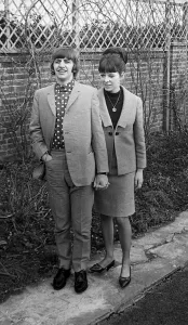 00613 Prints: Ringo Starr 12th February 1965 and Wife Maureen Starr At their Home Mirrorpix