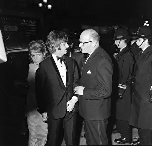 Ringo Starr arriving for film premiere of How I Won the War
