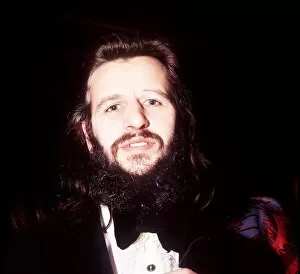 Images Dated 2nd February 1972: Ringo Starr The Beatles permiere of Macbeth