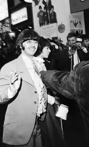 Ringo Starr at Bowater House cinema for the premiere of Yellow Submarine'film