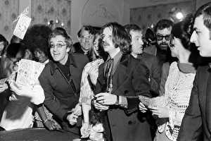 Ringo Starr with Peter Sellers play roulette at Les Ambassadeurs club party after