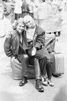 Rita Tushingham, and Peter Howitt seen here during a break in filming the BBC the comedy