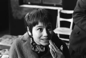 Plays Prints: Rita Tushingham rehearsing The Knack at the Royal Court Theatre March 1962