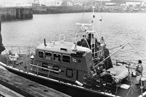 RNLB Arun, the first prototype boat Arun class lifeboat stationed in Barry, Wales