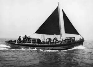 The RNLB Motor lifeboat Mary Stanford of the RNLI Ballycotton Lifeboat Station, Cork