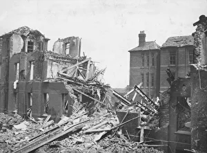 Mill Road in Liverpool. Decimated in another German Air Raid during The Liverpool
