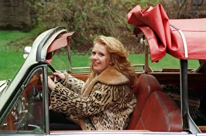 Road Record December 1998 Veronica Bernier female inside cream 1955 Daimler