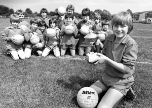 The Robert Butcher memorial Cup has been won by the Kemplan Junior School football team