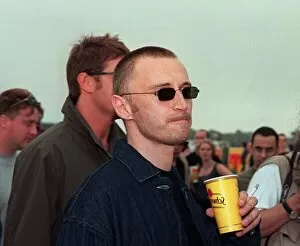 Images Dated 1st July 1999: Robert Carlyle in crowd at T in the Park July 1999