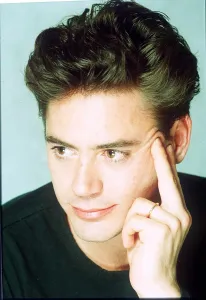 Robert Downey Jnr actor star of films such as Chaplin and Soapdish