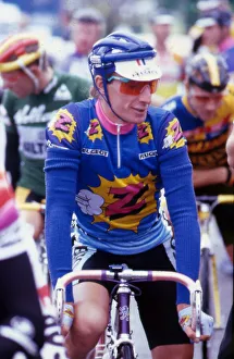 Cyclist Prints: Robert Millar, Scottish tour cyclist, January 1989