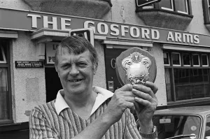 Award Prints: Robert Schofield, Landlord of The Gosford Arms in Middlesbrough. 1977