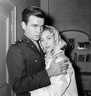 Still Prints: Robert Wagner and Shirley Anne Field in a scene from the film The War Lover