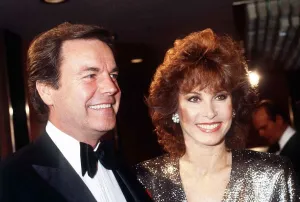 Glamourous Prints: Robert Wagner and Stephanie Powers at the Royal Film Performance March 1983