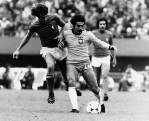 Roberto Rivelino Brazil World Cup 1978 third place game Brazil 2 Italy 1 football