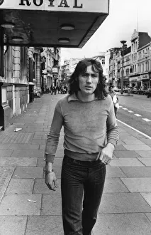 Robin Friday, Cardiff Citys controversial striker from the seen here after leaving