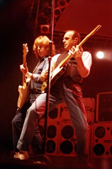 00894 Collection: Rock band Status Quo perform in concert at the Newcastle Arena 1997