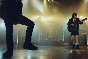 Images Dated 1st October 2012: Rock group AC / DC live in concert at the Newcastle Arena 5 June 1996
