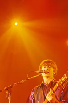 Rock group Crowded House perform in concert at Whitley Bay Ice Rink 29 May 1994 - singer