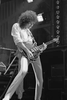 00278 Prints: Rock group Queen, delighted a packed audience at the National Exhibition Centre