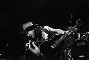00678 Prints: Rock group U2 performing on stage at the National Exhibition Centre in Birmingham