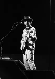 00678 Prints: Rock group U2 performing on stage at the National Exhibition Centre in Birmingham