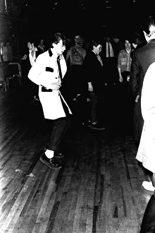 Rock and Roll dancers jiving on the dance floor at a Jerry Lee Lewis concert