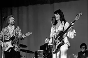 00050 Prints: Rock and Roll feature. Left to right Chas McDevin and Shirley Douglas during their