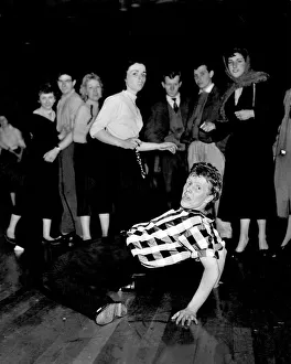 Rock and Roll. Terry Gaskin and Maureen McDonald in Lanes and Cheshire County Rock