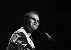 00184 Prints: Rock superstar Sir Elton John in concert at the Palladium Theatre, Greenwich Village