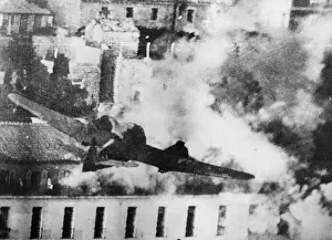 Rocket-firing RAF Beaufighters of the Balkan Air force recently attacked a suspected