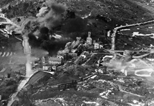Rocket firing South African Air Force Beaufighters of the Balkan Air Force
