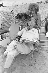 Rod Hull and Emu seen here terrorising the holidaymakers on Clactons beaches