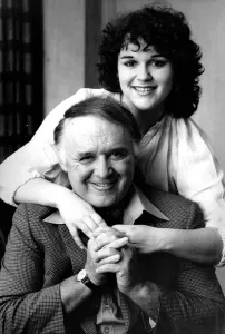 ROD STEIGER WITH DAUGHTER ANNA JUSTINE STEIGER 23 / 08 / 1978