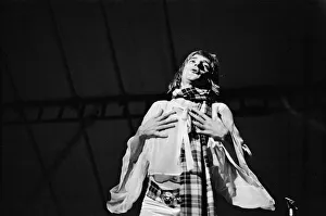 Rod Stewart and The Faces perform at The Reading Festival on Saturday 25th August