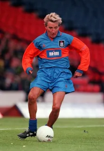 Rod Stewart May 1999 Celebrity All Stars v Queens Park in the first match played