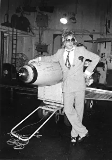 Award Ceremonies Prints: Rod Stewart said a fond farewell on 6 December 1978 to the ship he helped to make a TV
