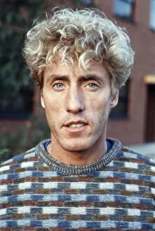 00455 Collection: Roger Daltrey, lead singer of The Who rock group, circa 1983
