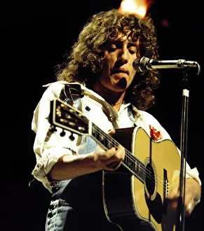 Roger Daltrey - Pop Star seen here during rehearsals for the BBC television