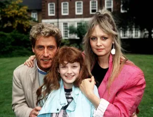 Occupation M Prints: Roger Daltrey and Twiggy with Natalie Morse stars of ITV Production of Hans Christian