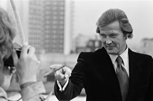 Roger Moore is the new 007. The British actor will make a million pounds for starring in