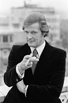 Roger Moore is the new 007. The British actor will make a million pounds for starring in