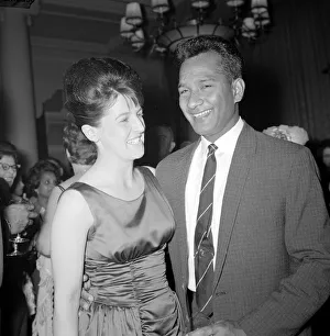 Rohan Kanhai September 1963 West Indies Cricket Batsman Pictured with new wife