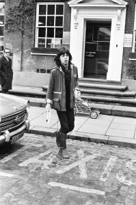 00375 Prints: Rolling Stone Keith Richards appeared in Aylesbury courthouse on a charge of possessing