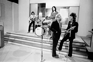 00427 Prints: Rolling Stones: 29th November 1968 during rehearsals at the Wembley Park Studios for
