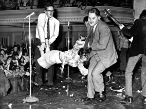 Rolling Stones: 7th October 1965 an hysterical fan halted the show at Newcastle City